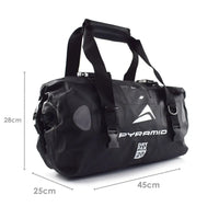 pyramid waterproof 20l motorcycle duffle bag