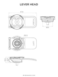 quad lock 360 lever head