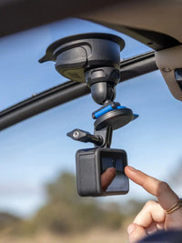 quad lock action camera adaptor