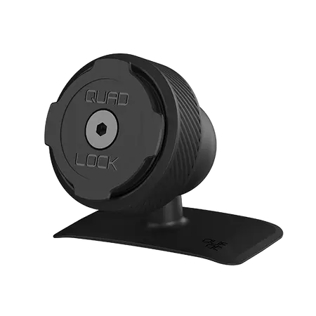 quad lock adhesive dash console car mount