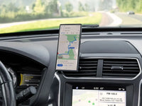 quad lock adhesive dash console car mount