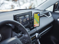 quad lock adhesive dash console car mount