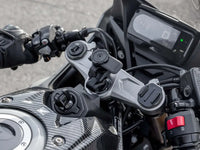 quad lock motorcycle fork stem mounts