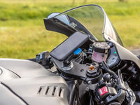 quad lock motorcycle fork stem mounts