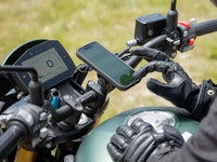 quad lock motorcycle handlebar riser clamp mounts