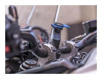 quad lock motorcycle mount extension arm