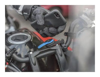 quad lock motorcycle mount extension arm