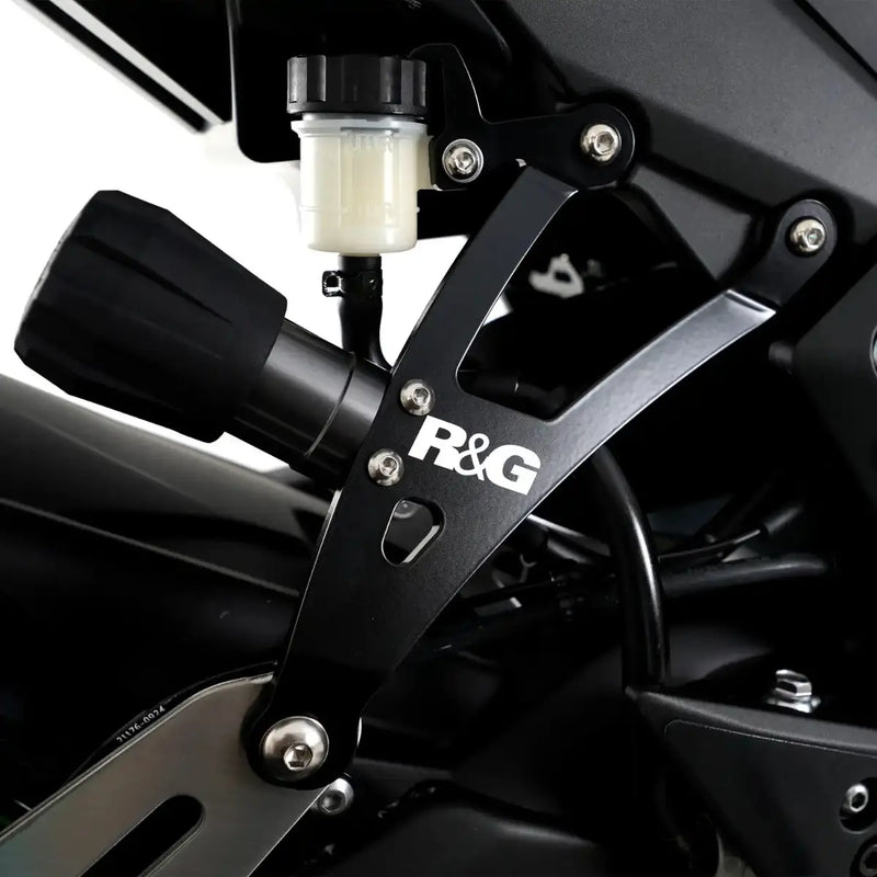 r g racing exhaust hanger kawasaki ninja 1000sx 2020 2024 ninja 1100sx 2025