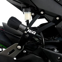 r g racing exhaust hanger kawasaki ninja 1000sx 2020 2024 ninja 1100sx 2025