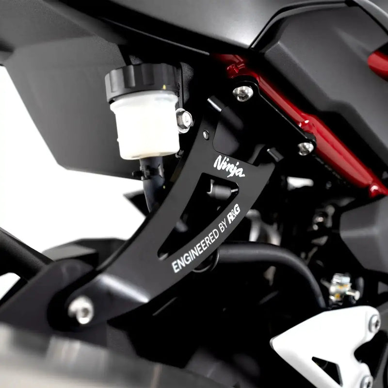 r g racing exhaust hanger kawasaki ninja z250 z400 z500