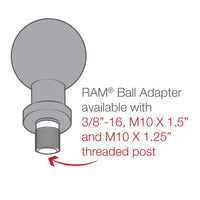 ram mounts ball base