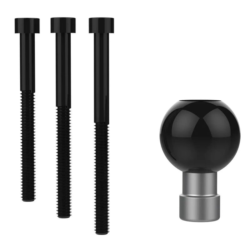 ram mounts handlebar bolt ball with hole base