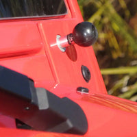 ram mounts handlebar bolt ball with hole base