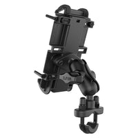 ram mounts quick grip phone mount with handlebar u bolt base