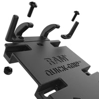ram mounts quick grip phone mount with handlebar u bolt base