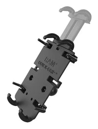 ram mounts quick grip phone mount with handlebar u bolt base
