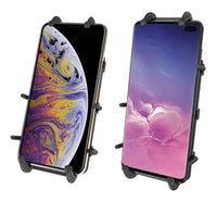 ram mounts quick grip phone mount with handlebar u bolt base