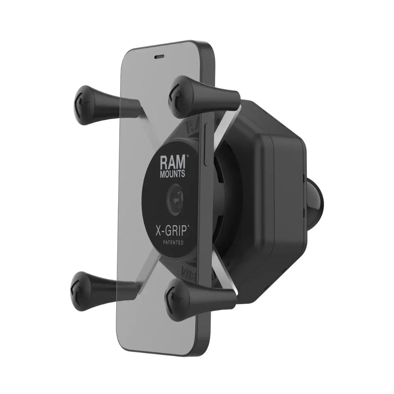 ram mounts universal x grip cell iphone cradle with vibe safe