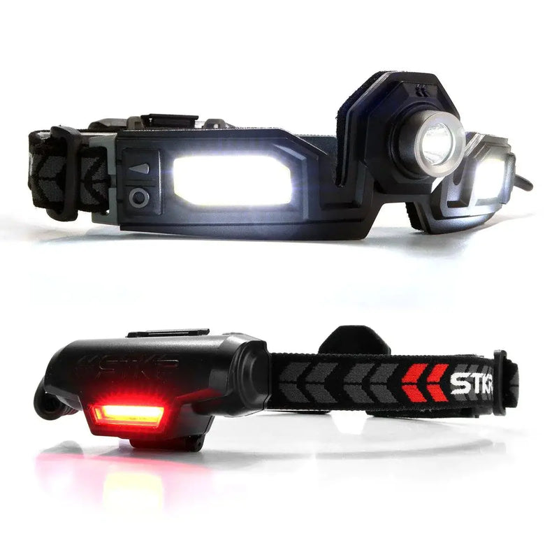 risk racing flexit headlamp pro 6 5 650 lumens with halo lighting