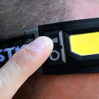 risk racing flexit headlamp pro 6 5 650 lumens with halo lighting