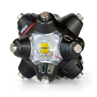 risk racing magnetic hands free light mine motorcycle flashlight