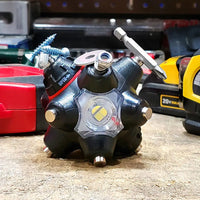 risk racing magnetic hands free light mine motorcycle flashlight