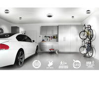 risk racing multi point illumination motion garage ceiling light