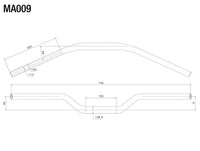 rizoma motorcycle handlebars 1 1 8