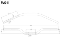 rizoma motorcycle handlebars 1 1 8