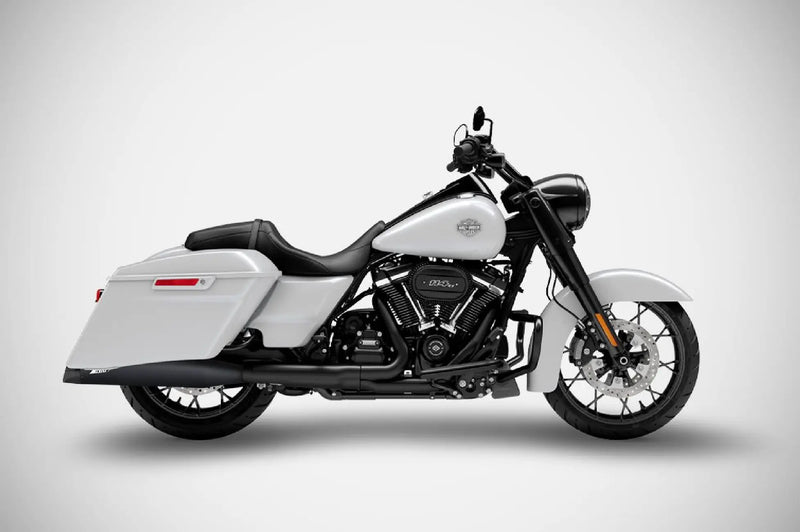 zard exhaust racing slip on harley davidson road king street glide ultra limited 17 25