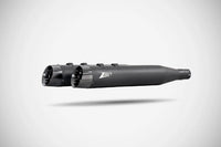 zard exhaust racing slip on harley davidson road king street glide ultra limited 17 25