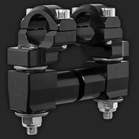 rox motorcycle handlebar risers 2 anti vibration pivoting for 1 1 8 handlebar