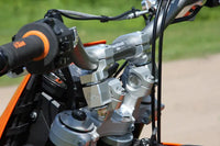 rox motorcycle handlebar risers 2 anti vibration pivoting for 1 1 8 handlebar