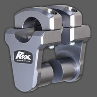 rox motorcycle handlebar risers 2 pivoting for 1 1 8 handlebar