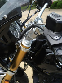 rox motorcycle handlebar risers 2 pivoting for 1 1 8 handlebar