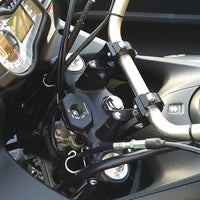 rox motorcycle handlebar risers 2 pivoting for 7 8 handlebar