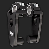 rox motorcycle handlebar risers 3 1 2 pivoting for 7 8 or 1 1 8 handlebar