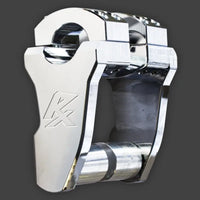 rox motorcycle handlebar risers pivoting extended stem for v twin bikes black