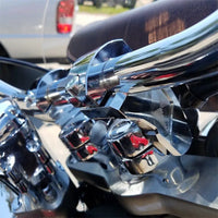 rox motorcycle handlebar risers pivoting extended stem for v twin bikes black
