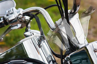 rox motorcycle handlebar risers pivoting extended stem for v twin bikes black