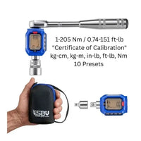 sbv tools digital motorcycle torque wrench 3 8 with 1 4 adapter 1nm to 205nm