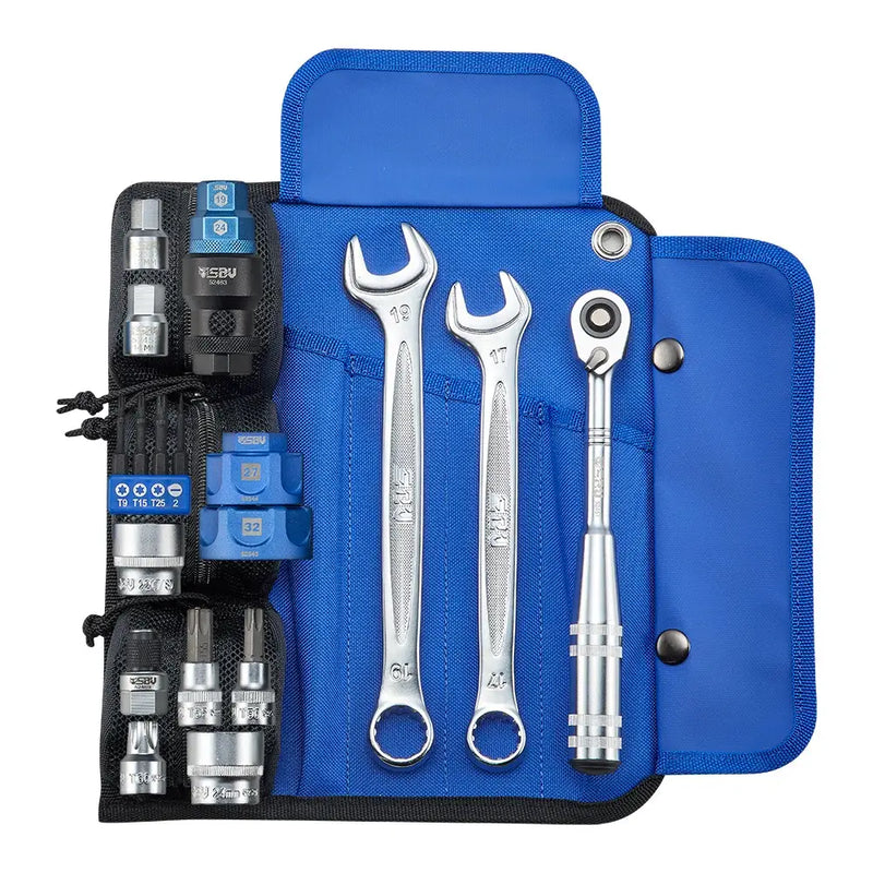 sbv tools motorcycle tool kit expert multi brand add on pouch ktm ducati bmw etc