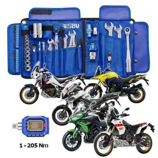 sbv tools motorcycle tool kit for japanese triumph royal enfield pro pack