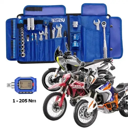 sbv tools motorcycle tool kit for ktm husqvarna gasgas motorcycles pro pack