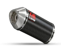 scorpion carbine slip on exhaust suzuki gsf650 gsf1250 bandit 2007 2015