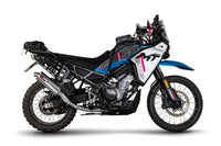 scorpion edge slip on exhaust cf moto ibex 450mt 2024 stainless steel