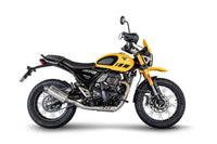 scorpion edge slip on exhaust triumph speed 400 2024 stainless steel