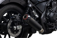 scorpion exhausts red power slip on exhaust honda rebel cmx500