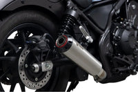 scorpion exhausts red power slip on exhaust honda rebel cmx500