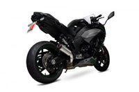 scorpion exhausts red power slip on kawasaki ninja 1000sx